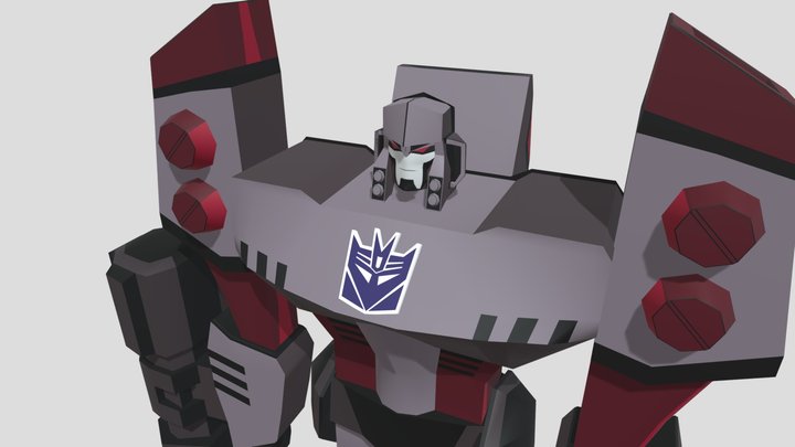 [TRANSFORMERS:PRIME] -Rigged character- SOUNDWAVE 3Dmodel