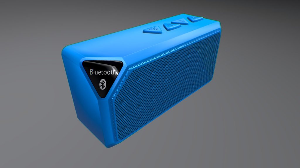 Bluetooth speaker - 3D model by theChosenOne [bfc3af1] - Sketchfab