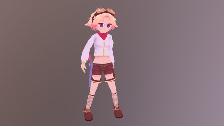 ゾーイさん2 3D Model