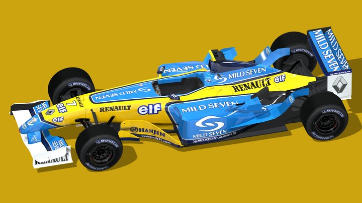 2003 Renault R23 – Modello 3D gratuito STL