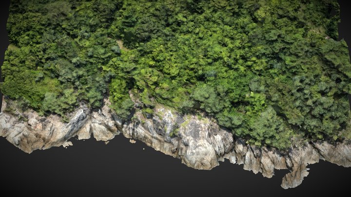 Rock, reef, seaside, coast – Kostenloses 3D-Modell STL