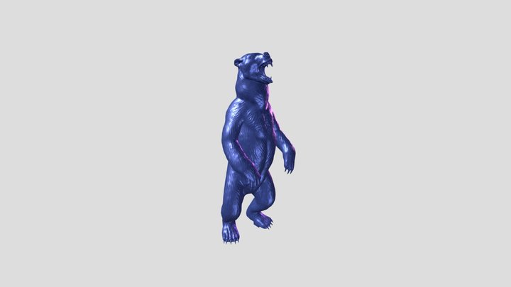 Short-faced Bear Arctodus | Printable 3D Model