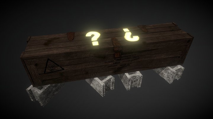 Mystery Box Call of Duty 3D Model