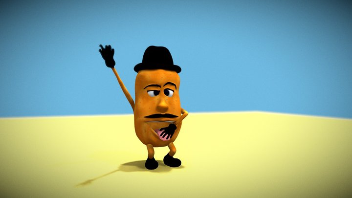 MR Potato 3D Model