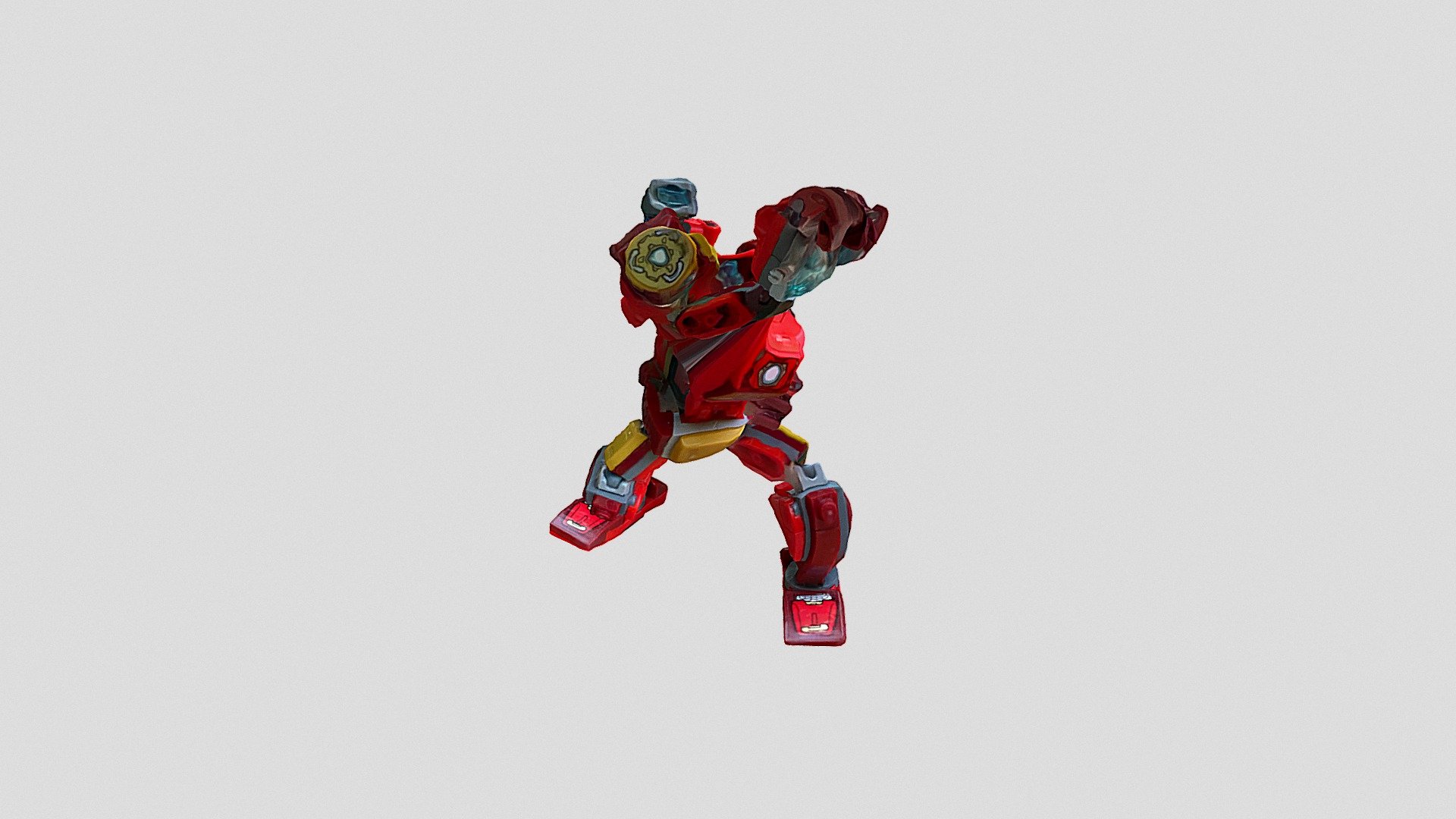 Fist Fight B - Lego Marvel Iron Man