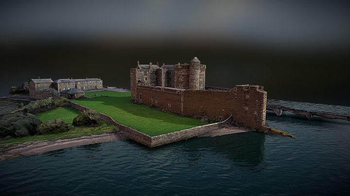 Blackness Castle (Scotland) 3D Model