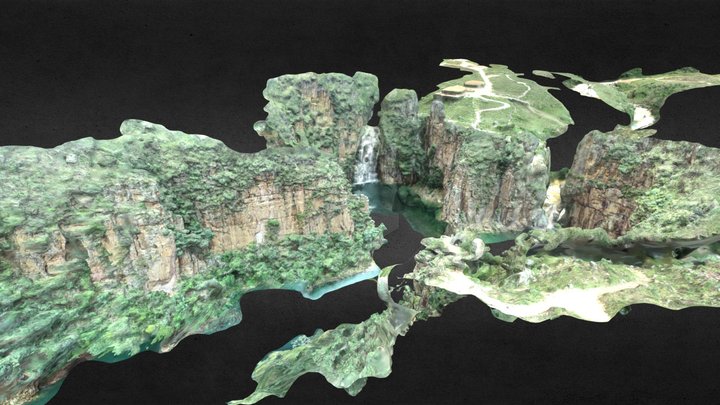 Furnas - Capitólio (Drone) 3D Model