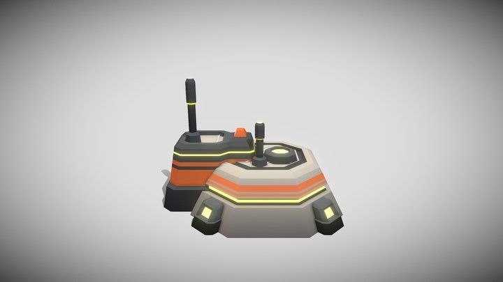 deposito de suministros 3D Model