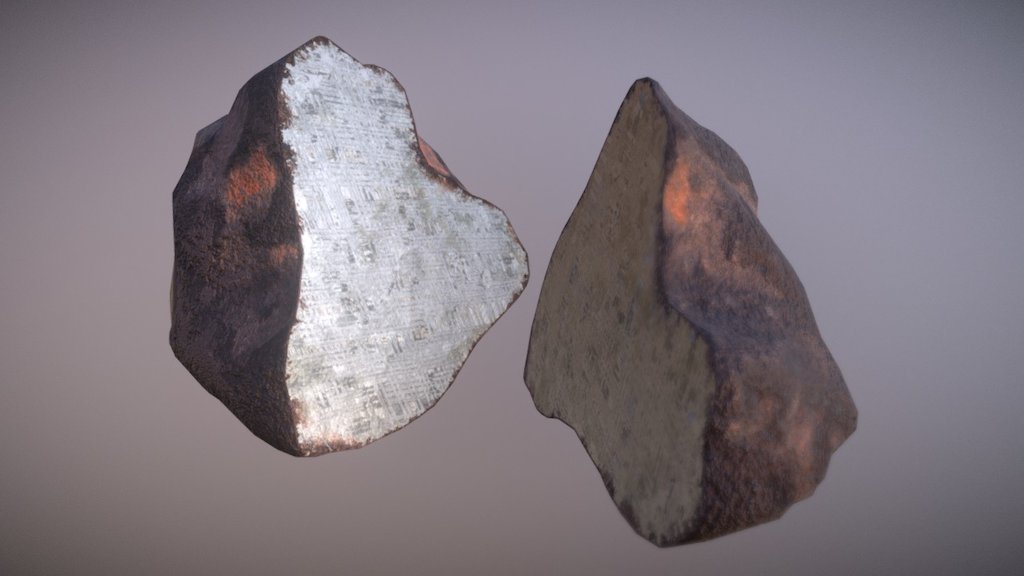Cut Meteorite (Thomson structures)