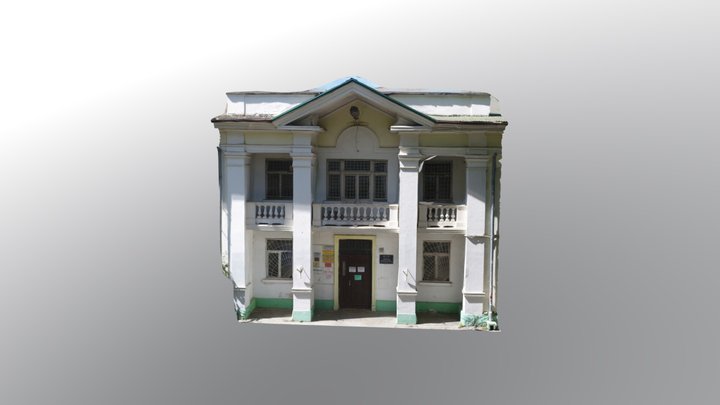 Facade Fontaskaya doroga,18 3D Model
