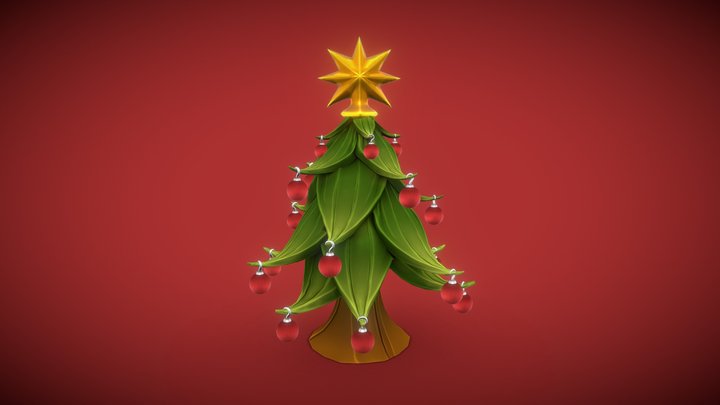 Mini Christmas Tree 3D Model