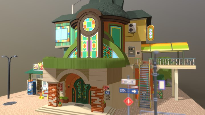 Building concept 3D Model