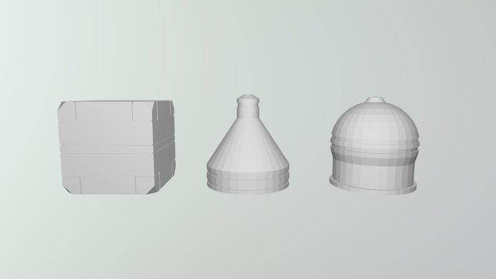 Mesh-modeling Fundamentals Exercise 3D Model