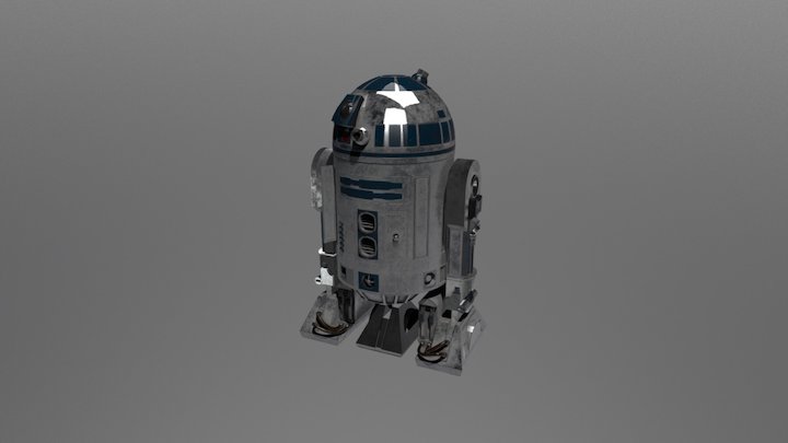 R2D2 (Star Wars) 3D Model