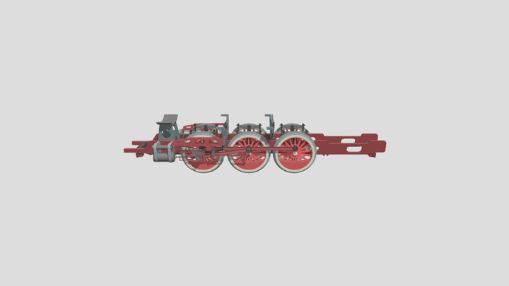 XYZ School HW Train 3D Model