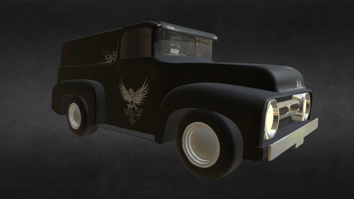 1956 Ford F100 3D Model