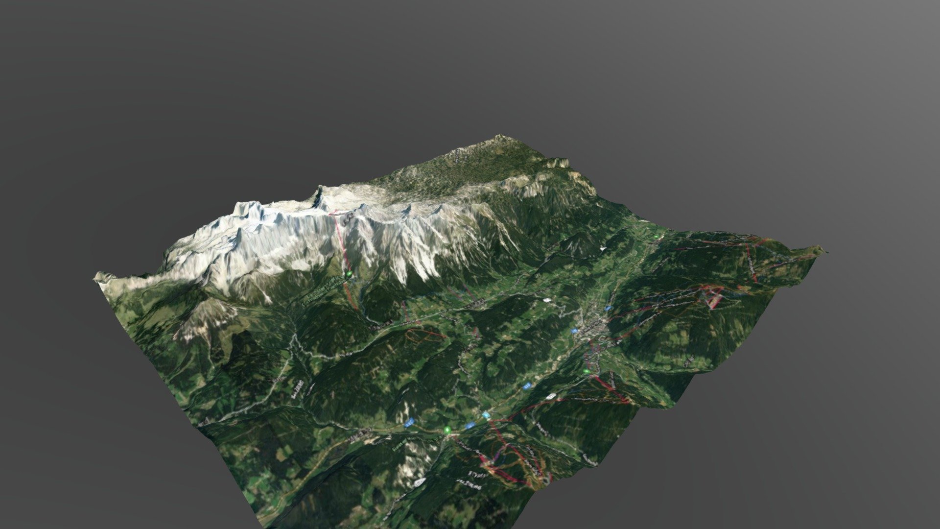 Ramsau and the Dachstein Glacier