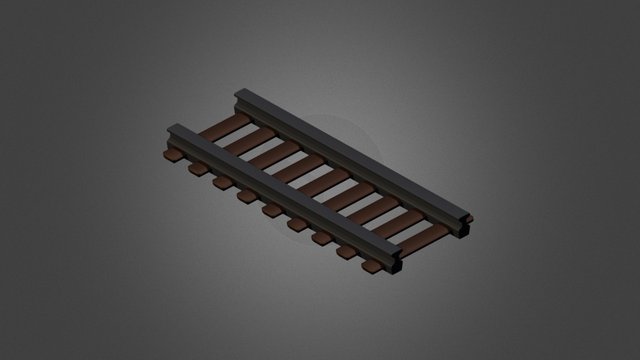 Rail Straight – Free 3D Model STL