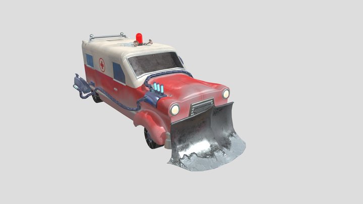 Ambulance Venus 3D Model
