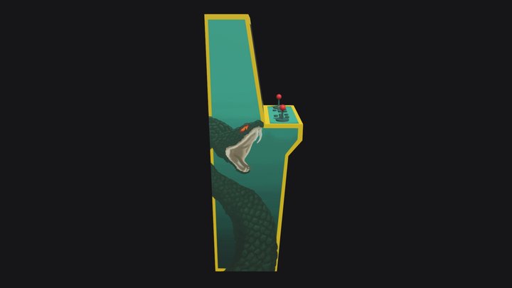 arcade serpent mage 3D Model