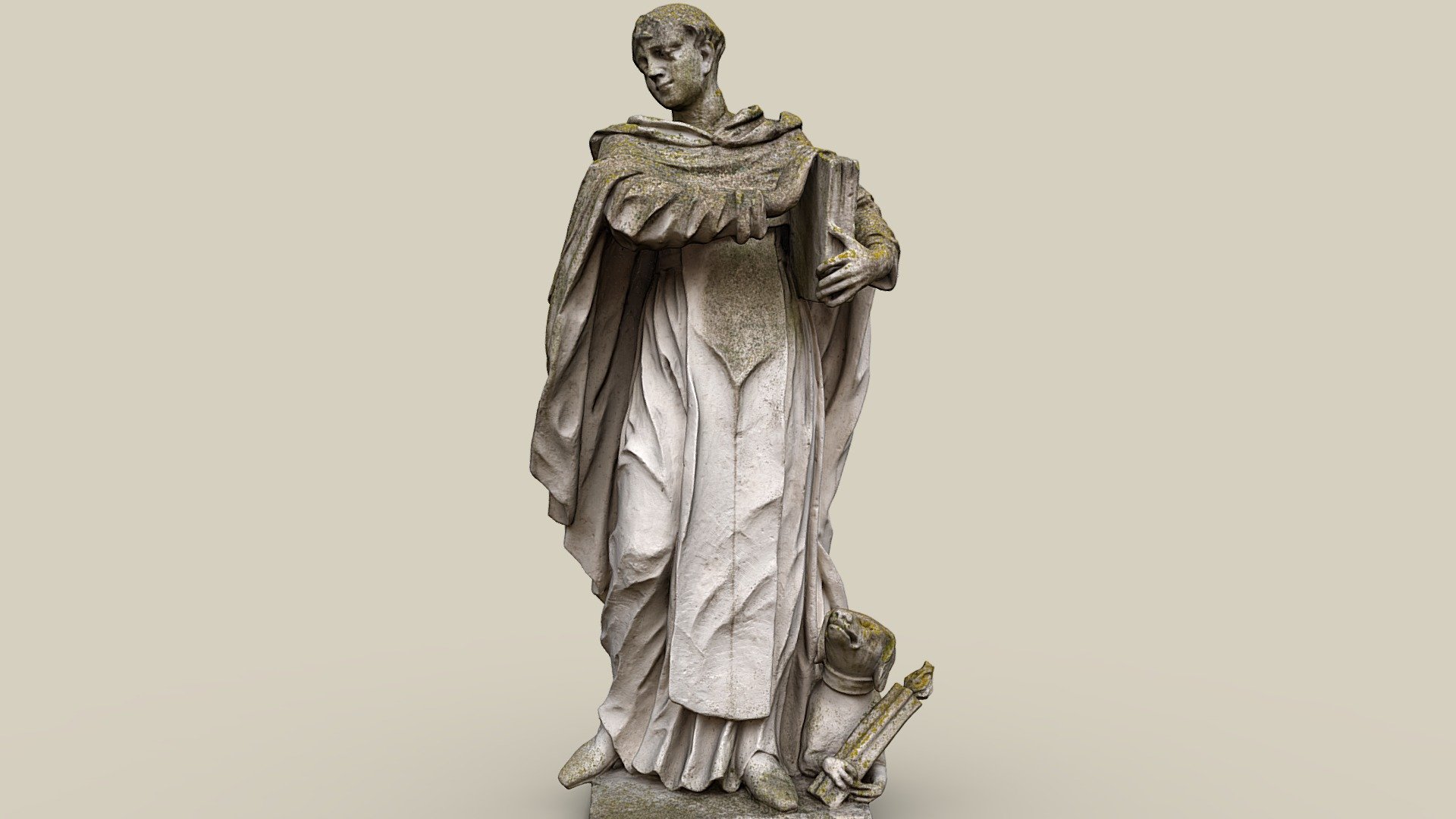 Hl. Dominikus — Sketchfab embed 3D viewer