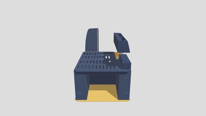 Mercedes Sprinter MWB Camper Fit Out - EURO 3D Model