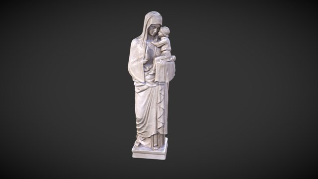 Madonna and Child 3D Model