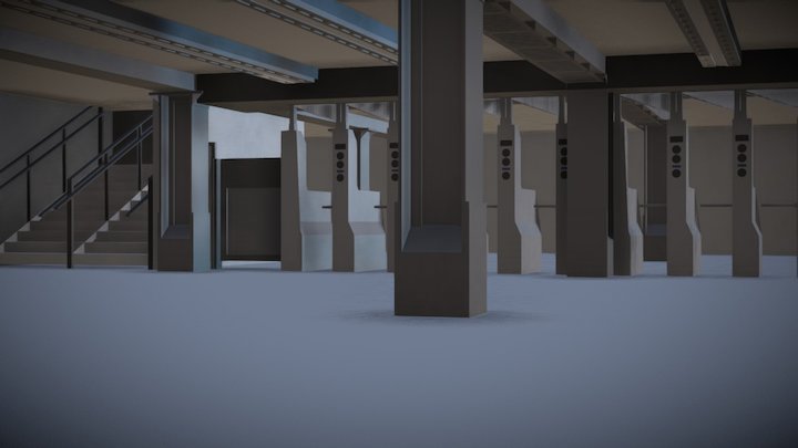 34th And 7th Avenue Station 3D Model