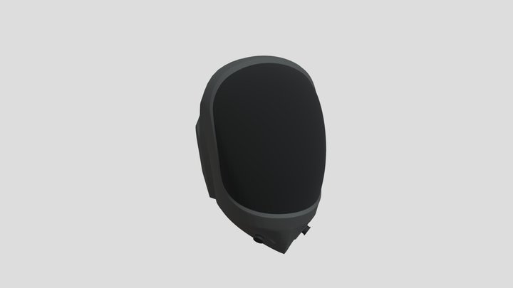 Helm With Color 3D Model