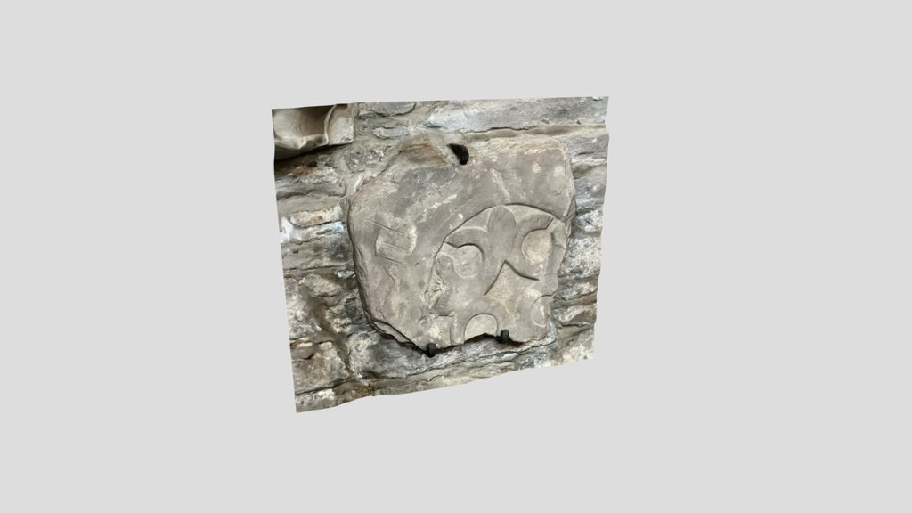 Dunblane Cathedral Grave Slab 14th C.