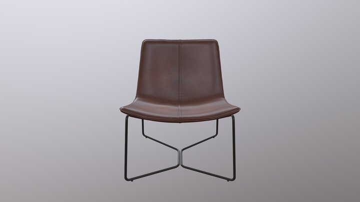 West Elm Lounge V2 3D Model