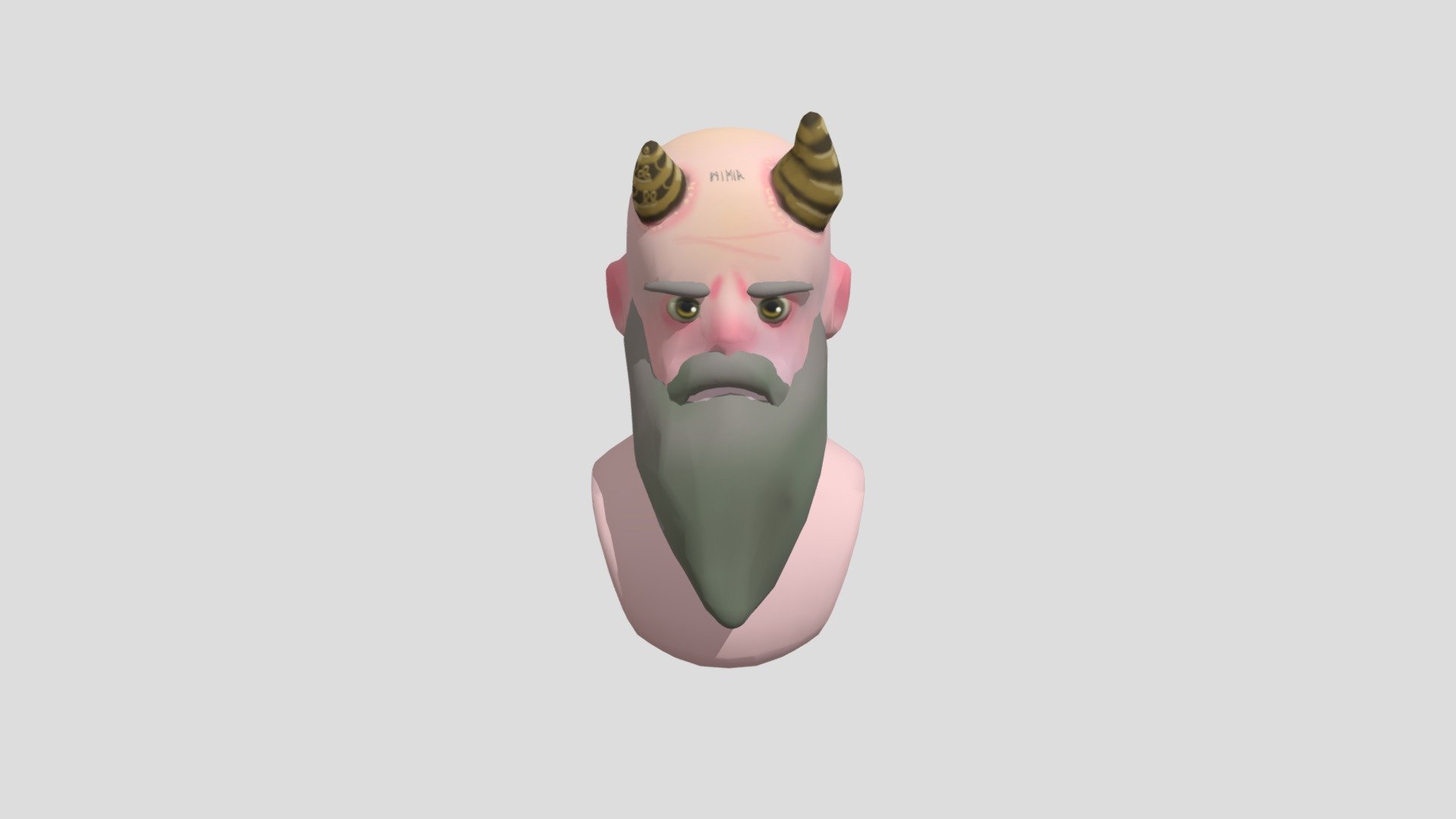 blenderLowPolyMimir02 - Download Free 3D model by Clemens-b [bfd2f6d ...