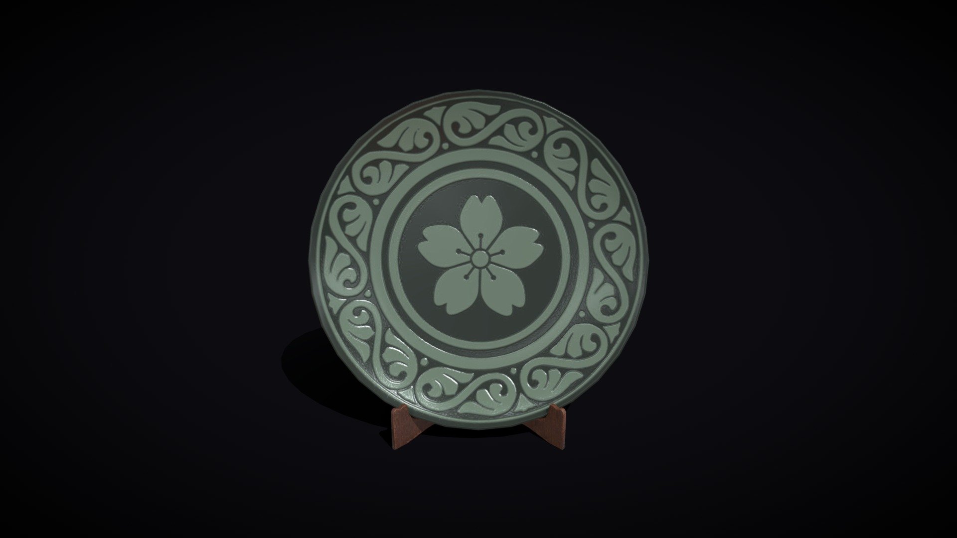 Plate And Stand