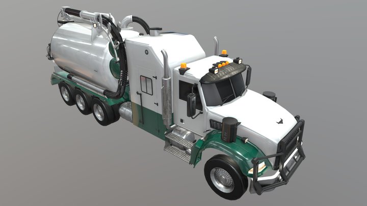 Tornado F2 Eco Hydrovac 3D Model