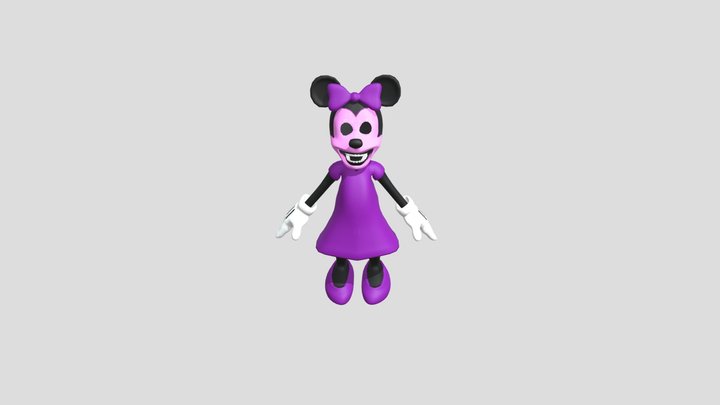 Lavender Minnie 3D Model