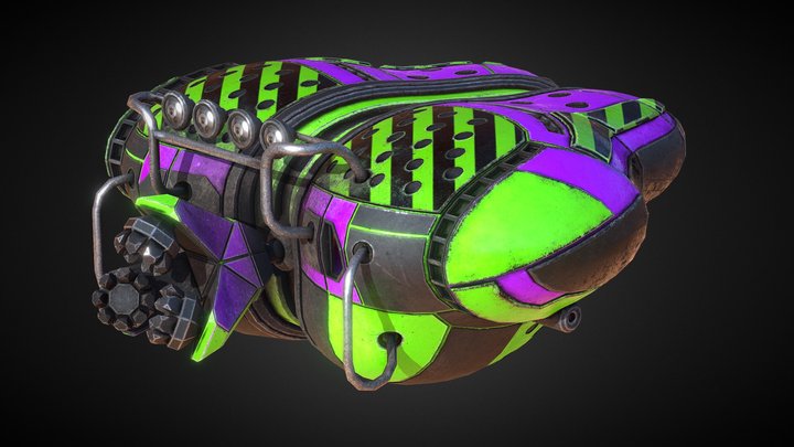 Mining Drone Mk. VIII – Free 3D Model STL