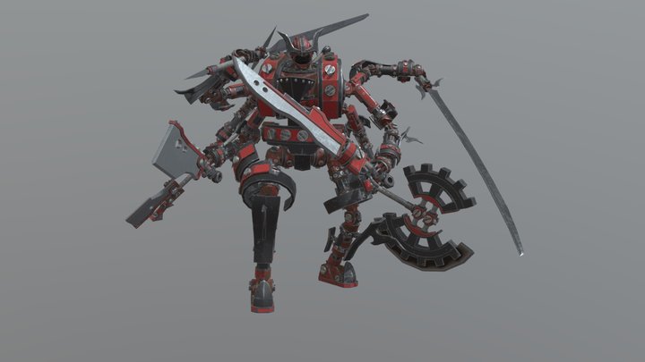 Gilgamech 2.0 3D Model