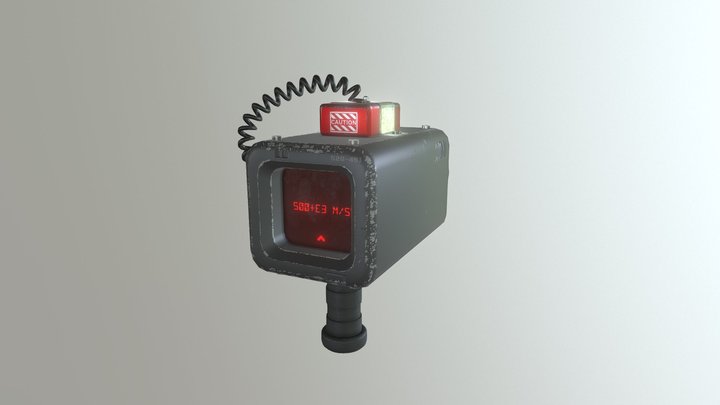 Kaluza-Klein Velocimeter 3D Model