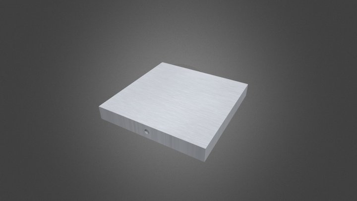 CP-0.91-0.91-AL-01 Cold Plate 3D Model
