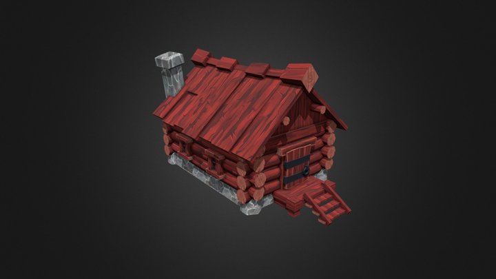 #Wekod - Wooden House 3D Model