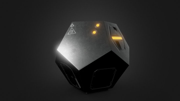 SCIFI Stasis Container (University Asignment) 3D Model