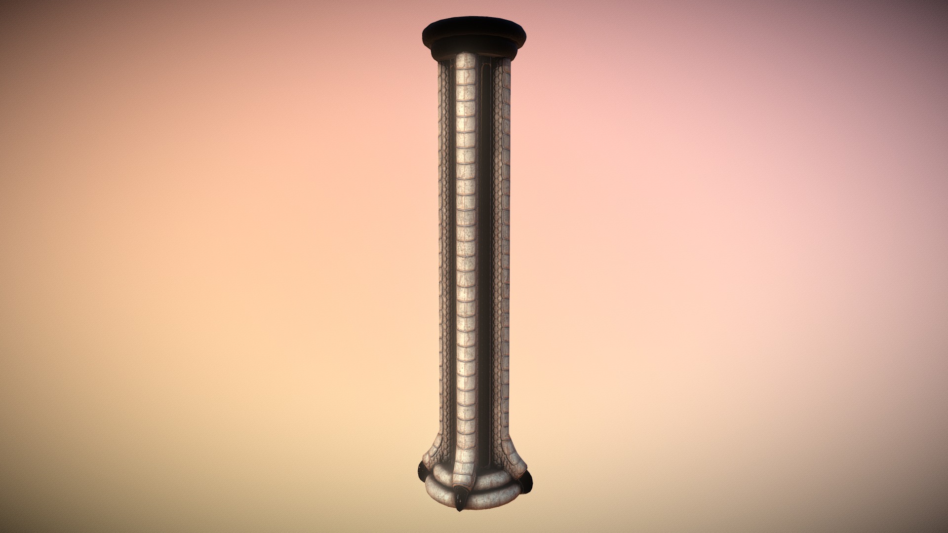 3D model Col13 - This is a 3D model of the Col13. The 3D model is about a close-up of a flashlight.