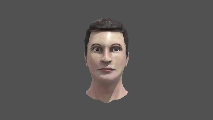 Head Bust Sculpt 3D Model