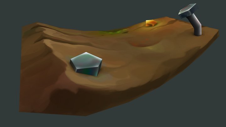 Wood Plank 3D Model