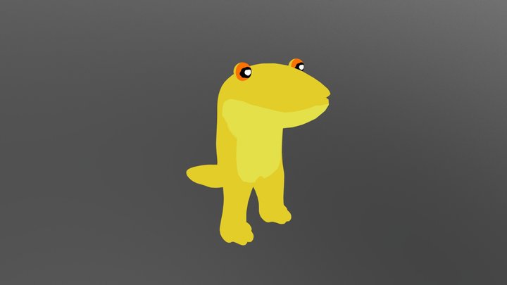 Salamander 3D Model