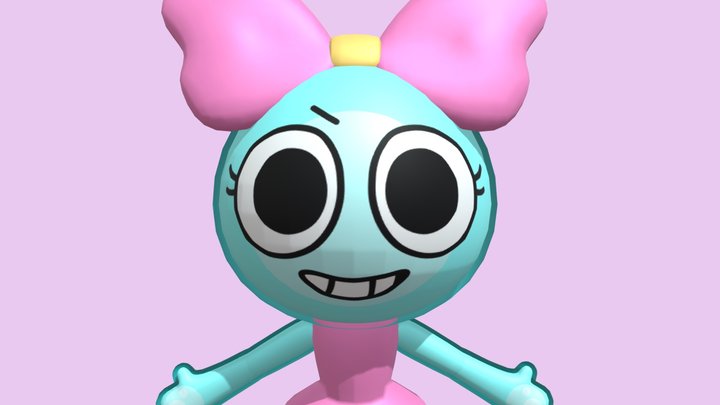 Poppy Official - Dandys World 3D Model