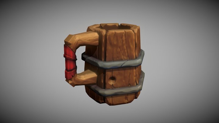 Beer Mug 3D Model