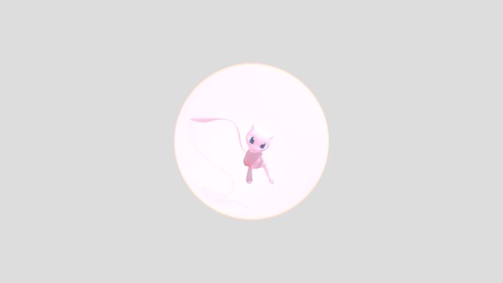 Mew - Pokemon 3D Model
