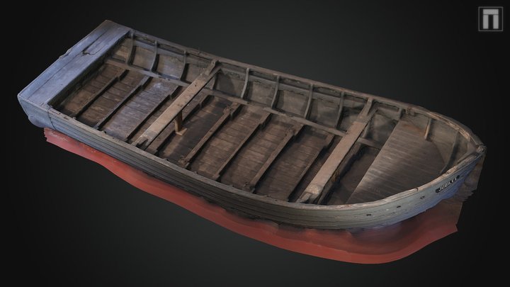 Fishing Boat - 3D Model by Belias