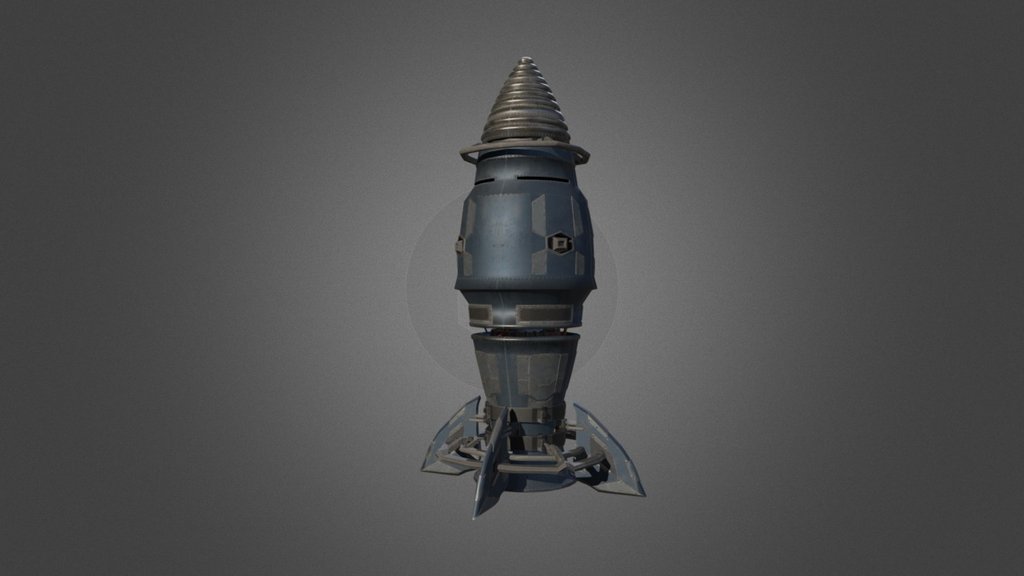 Hi-Tech Missile - Download Free 3D model by osmosikum [bfe1b0d] - Sketchfab